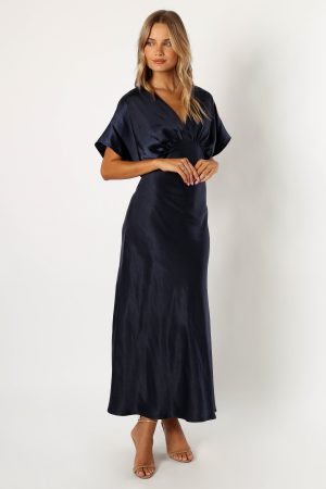 Ricki Maxi Dress – Midnight Indigo