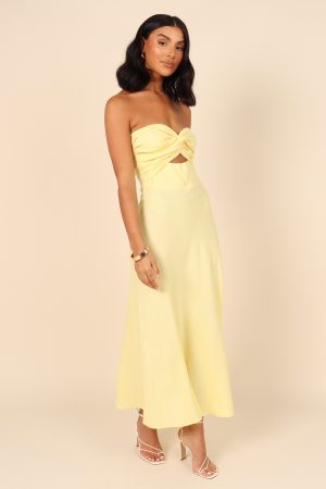 Rosetta Dress – Lemon