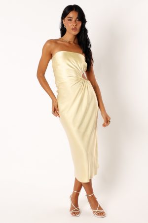 Saraya Midi Dress – Butter