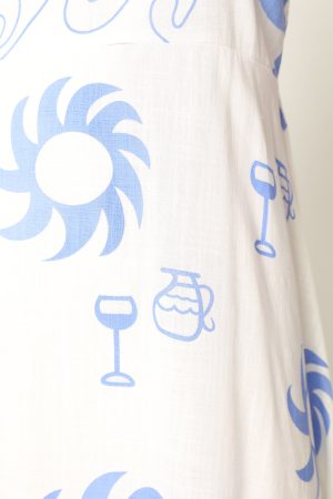 Seville Maxi Dress – Blue Wave