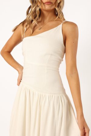 Shiloh Midi Dress – White