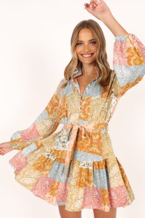 Silante Long Sleeve Mini Dress – Maxine