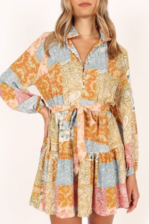 Silante Long Sleeve Mini Dress – Maxine