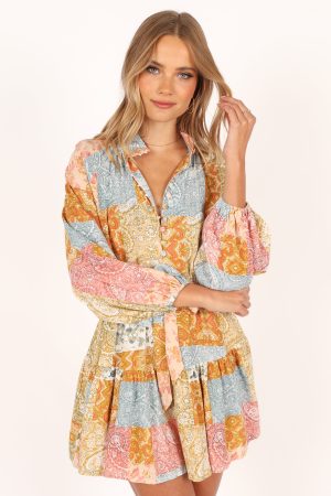 Silante Long Sleeve Mini Dress – Maxine