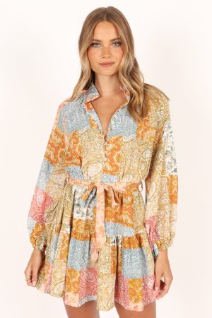 Silante Long Sleeve Mini Dress – Maxine