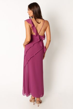 Stephy Maxi Dress – Purple