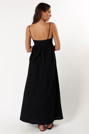 Tanala Maxi Dress – Black