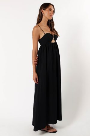 Tanala Maxi Dress – Black