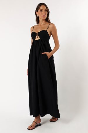 Tanala Maxi Dress – Black