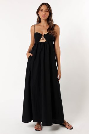 Tanala Maxi Dress – Black