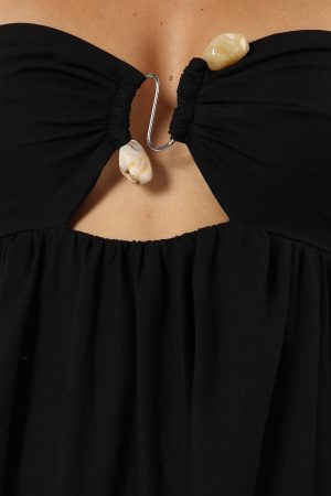 Tanala Maxi Dress – Black