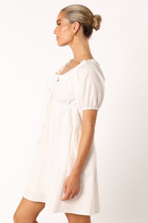 Taylin Mini Dress – White