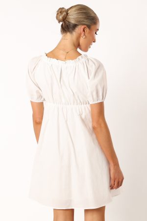 Taylin Mini Dress – White