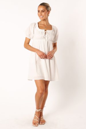 Taylin Mini Dress – White