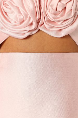 Te Amo Strapless Mini Dress – Baby PInk