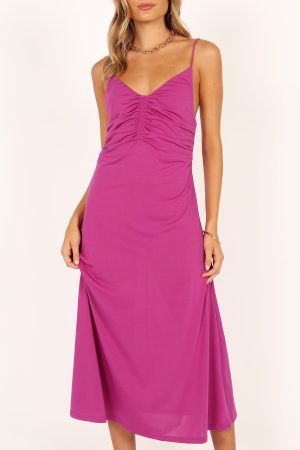 Thule Midi Dress – Orchid
