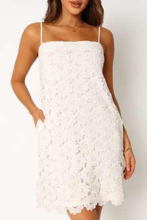 Trinny Mini Dress – White