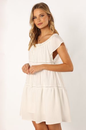 Ulla Mini Dress – White