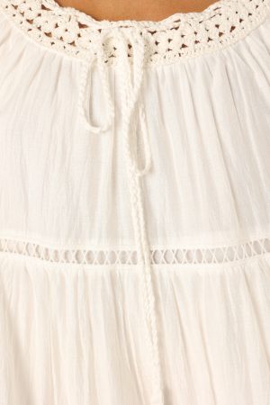 Ulla Mini Dress – White