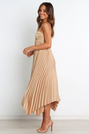 Vikki Dress – Gold