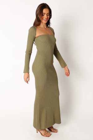 Vita Maxi Dress – Khaki