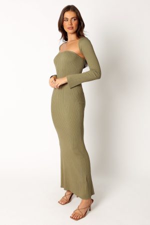 Vita Maxi Dress – Khaki