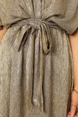 Vivid Mini Dress – Gold