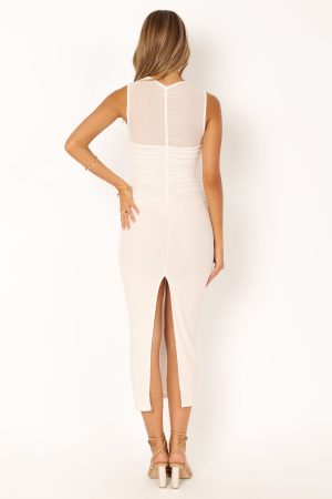 Winx Midi Dress – White