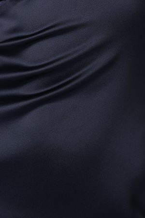 Xavier Bow Shoulder Maxi Dress – Navy