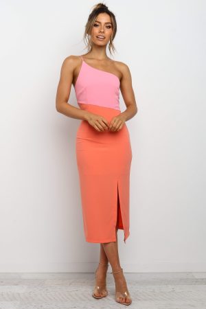 Xiomar Dress – Orange