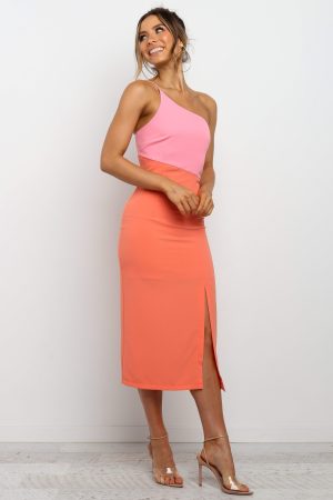 Xiomar Dress – Orange