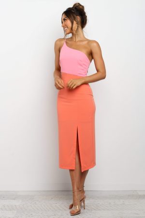 Xiomar Dress – Orange