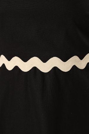 Yana Maxi Dress – Black Cream