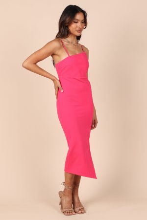Zahra Dress – Hot Pink