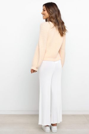 London Knit Sweater – Beige