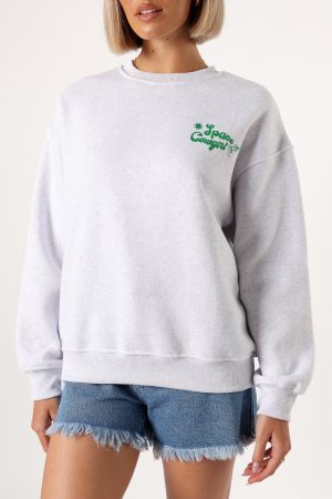 Alora Space Cowgirl Sweatshirt – Heather Grey
