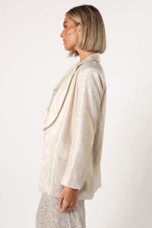 Wren Blazer – Cream