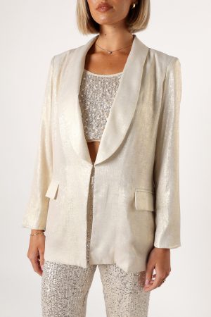 Wren Blazer – Cream