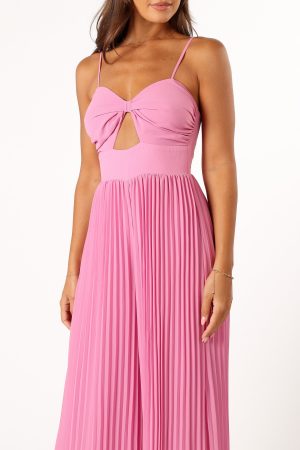 Alice Wide Leg Jumpsuit – Pink