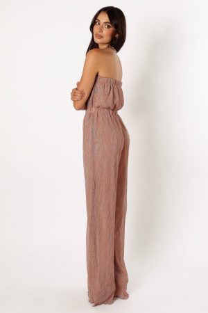 Callie Jumpsuit – Rose Gold
