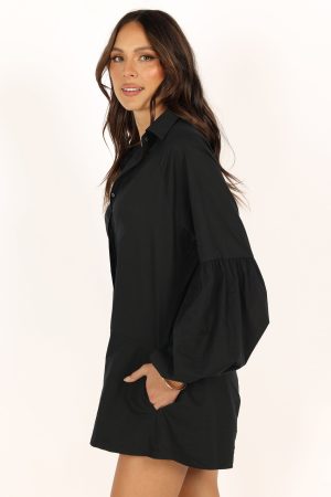 Elsa Romper – Black