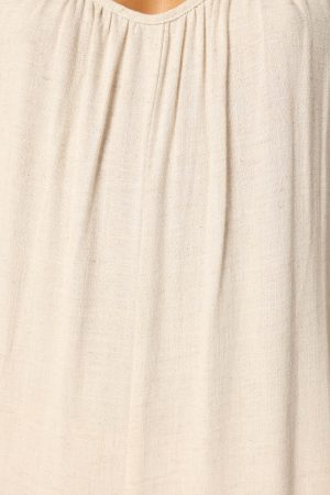 Margot Jumpsuit – Oatmeal