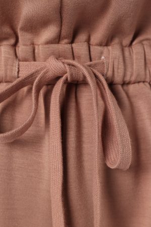 Peri Sweater Romper – Mocha