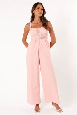 Williams Jumpsuit – Pale Pink