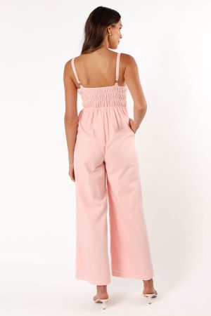 Williams Jumpsuit – Pale Pink
