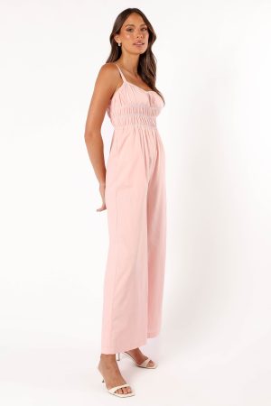 Williams Jumpsuit – Pale Pink