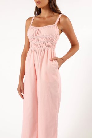 Williams Jumpsuit – Pale Pink