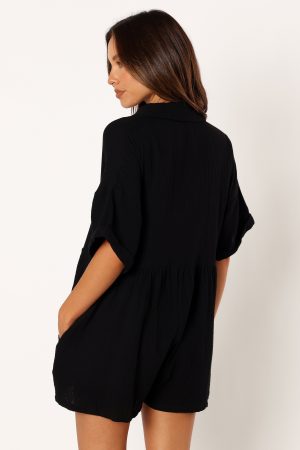 Winny Romper – Black
