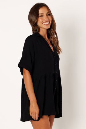 Winny Romper – Black