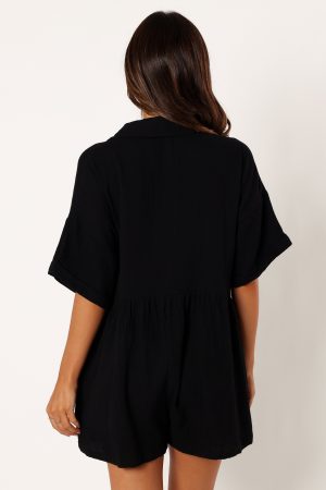 Winny Romper – Black